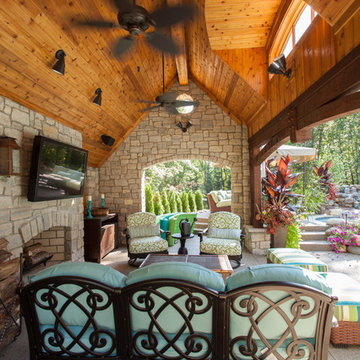French Country European Style Home