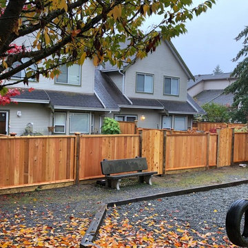 #1 grade cedar panels + pre stain 2,000+ linear feet