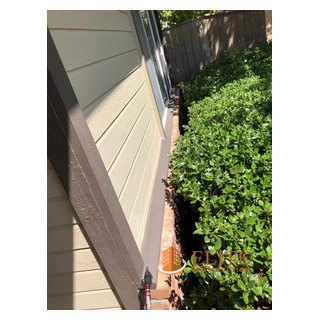 Lap siding, belly band trim and deck dry rot repair - Sacramento - by