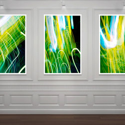 Abstract Prints on Aluminum - Artwork