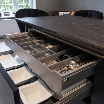 Black Nobilia Kitchen in Hughendon Valley