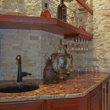 Whole House Remodel in Gulf Harbour, Fort Myers, FL - Wet Bar