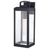 Vaxcel - Kinzie 1-Light Outdoor Wall Sconce in Transitional and Rectangular