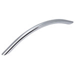 Cosmas - Cosmas 801-160CH Polished Chrome Bow Cabinet Pull - 6-5/16" (160mm) Hole Centers