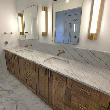 Basement Bathroom Remodel - W. Patterson Ave., Chicago