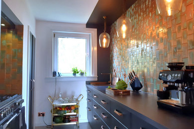 This is an example of a kitchen in Edinburgh.