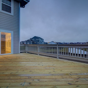 Expansive Deck with Treated Lumber