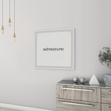 "Adventure Lover" Framed Painting Print