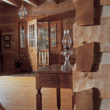White - Modified Prestwick Log Home