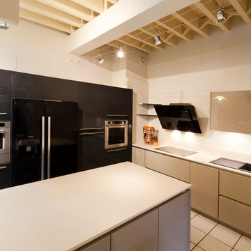 Rénovation d’une petite cuisine ouverte de 15m2 - SieMatic
