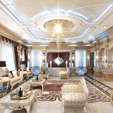 Arabic house design from LUXURY ANTONOVICH DESIGN