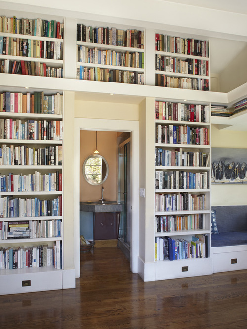 Library Wall Houzz