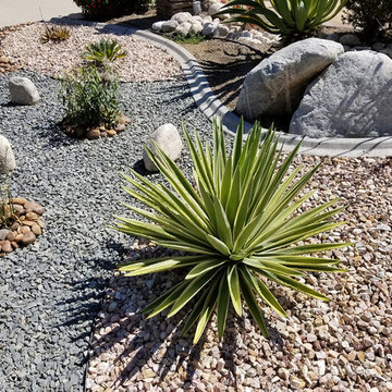 Water-Wise Home Yard Landscaping Project in Temecula