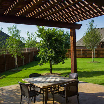 Breath-taking View from Underneath a Cedar Pergola