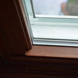 Cherry Woodgrain Windows - Windows