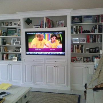 Custom Entertainment Unit - Bonita Bay residence, Bonita Springs, FL