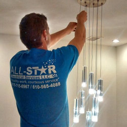 chandelier installation - Products