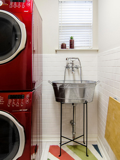 Vintage Galvanized Wash Tub Ideas, Pictures, Remodel and Decor