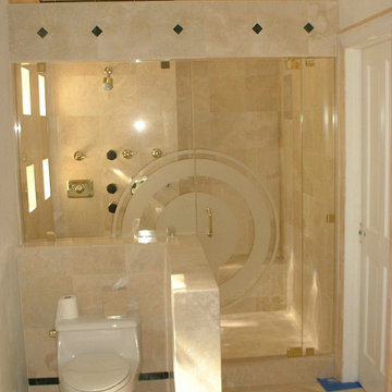 Etched Glass & Mirror