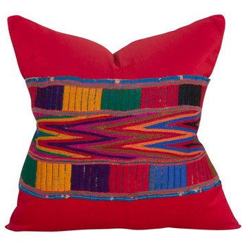Vikriti Indian Silk Decorative Pillow