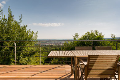 Moderne Terrasse in Stuttgart