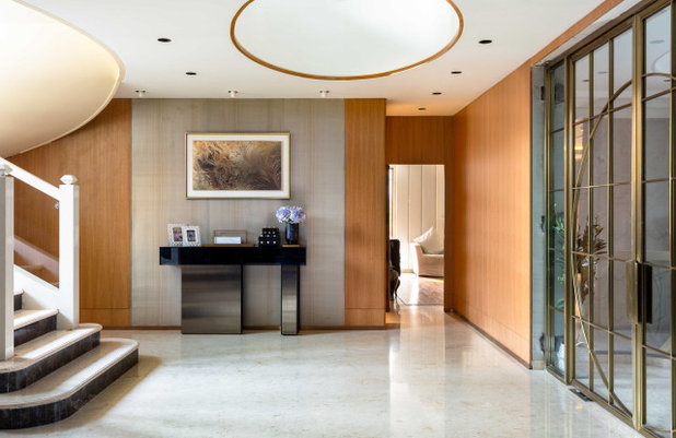 Contemporary Entry by Azure Interiors