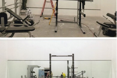 Gym Mirror Installation