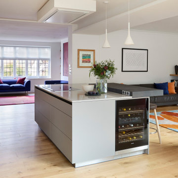 Heart of the Open plan Home - bulthaup b3 kitchen