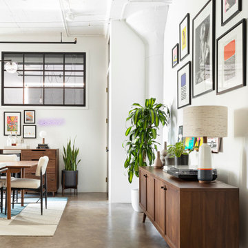 Lived-In Luxe Loft: Dining Room