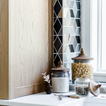 Stunning Ombre River Backsplash