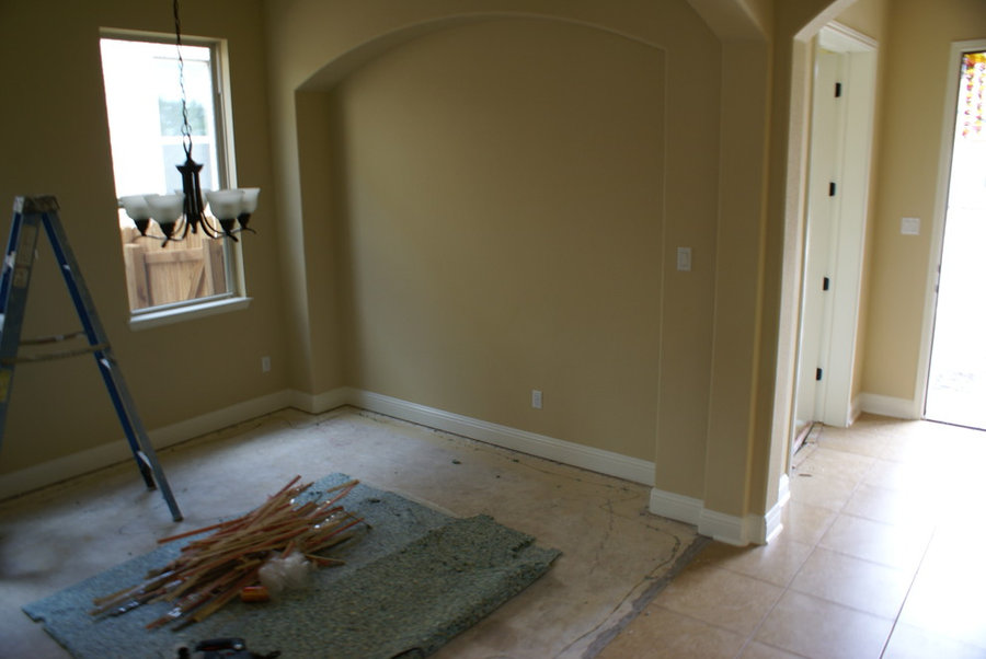 Wood flooring installation