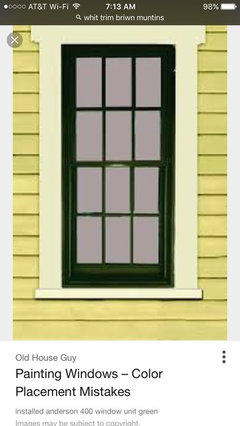 Painting Windows - Color Placement Mistakes