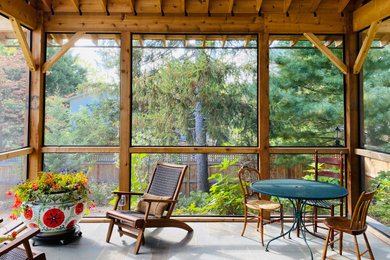 Inspiration for a rustic home design remodel in DC Metro