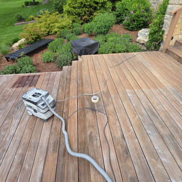 Madison- IPE deck restoration and oil application.