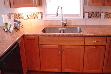 Eclectic kitchen photo in Grand Rapids