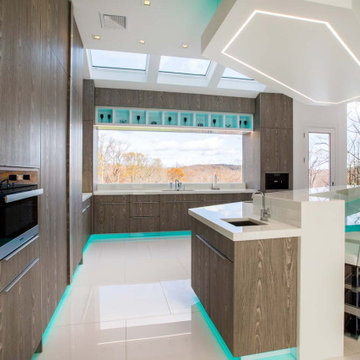 Ultra Modern Miele & Wolf Kitchen