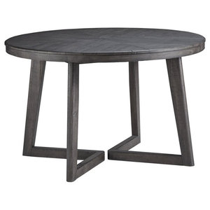 Picket House Furnishings Hudson Round Dining Table Midcentury