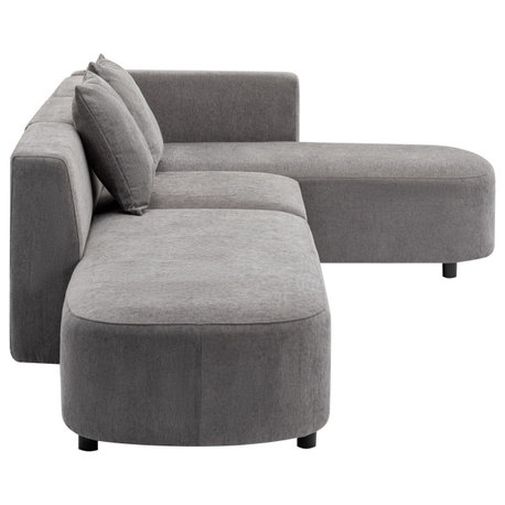 Gewnee Luxury Modern Style Living Room Upholstery Sofa