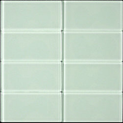3x6 Glass Subway Tile Bottle Green - Tile
