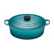 Le Creuset 5-Quart Signature Oval French Oven, Caribbean