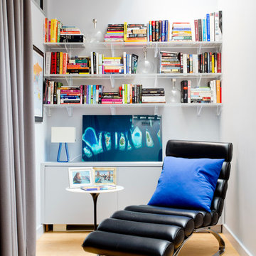 My Houzz: A West Chelsea Duplex Combines Modern Style and Glamour