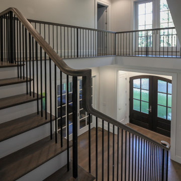 Project #82 | Three-Level Staircase with Extended Balcony