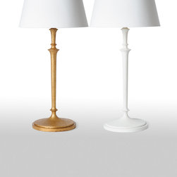 Molded Plaster Table Lamps - Table Lamps