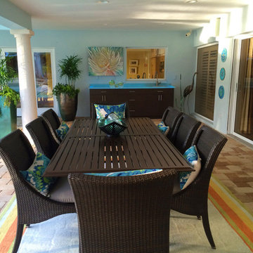 Large Pool Patio in Largo Florida Transformed
