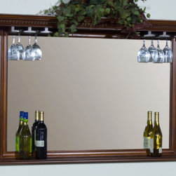 Napoli Home Bar Mirror - Wine And Bar Cabinets