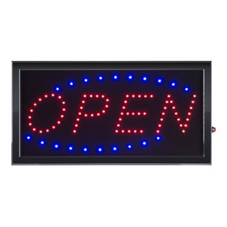 Open LED Sign, Lighted Neon Electric Open Sign With Animation by Lavish ...