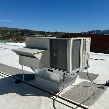 Rooftop Unit Installation — Downtown Wenatchee