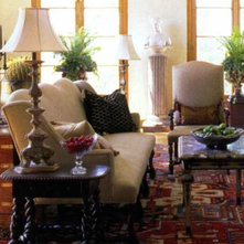 Traditional Living Room by Eron Johnson Antiques