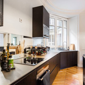 Rénovation d'un appartement parisien dans le 18e arrondissement