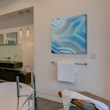 "Dugway" Painting Print on Wrapped Canvas